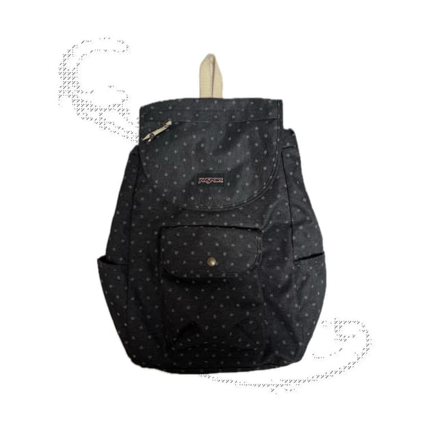 잔스포츠 초희귀 모리걸 도트 땡땡이 백팩 배낭 가방
