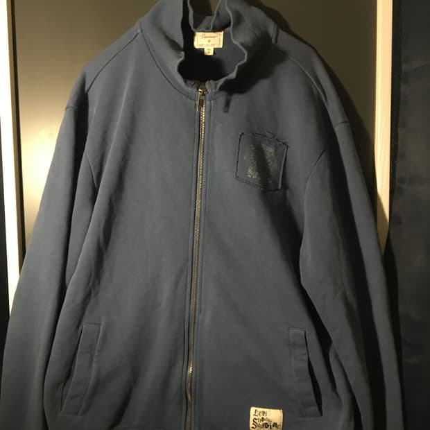 빈티지 후드집업