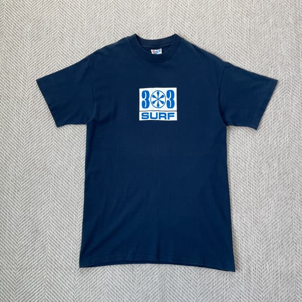 90s 싱글 usa 808 서프 반팔티셔츠