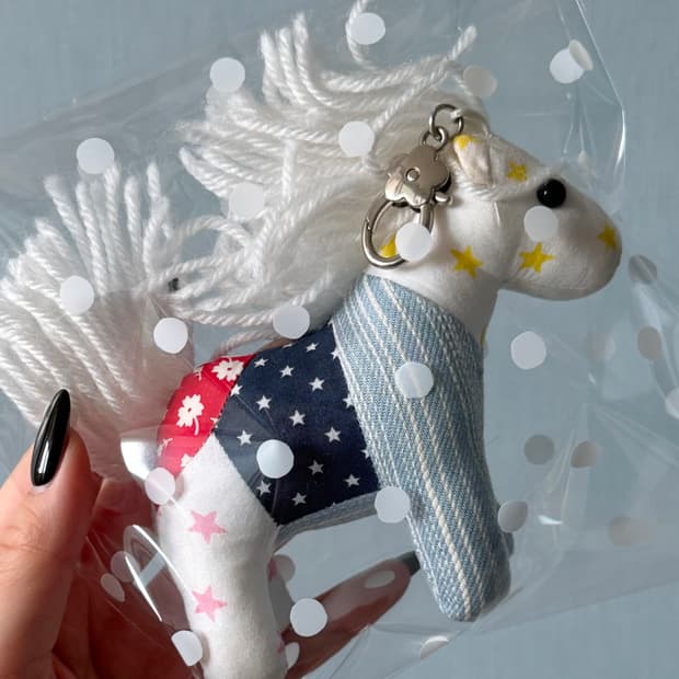 핍펫 x 규린 콜라보 포니 베이비 키링