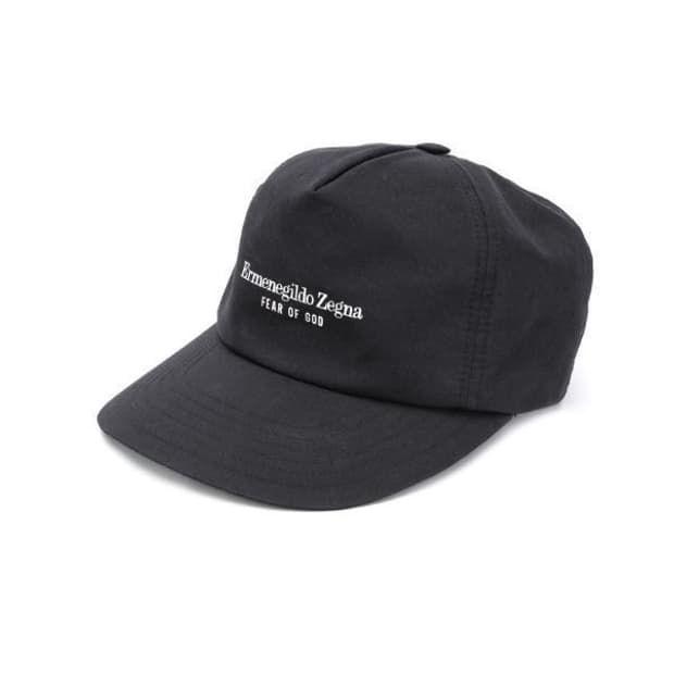 피어오브갓 x 에르메네질도 제냐 볼 캡 블랙