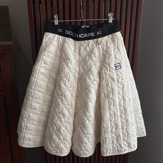 Southcape 퀼팅 골프 치마