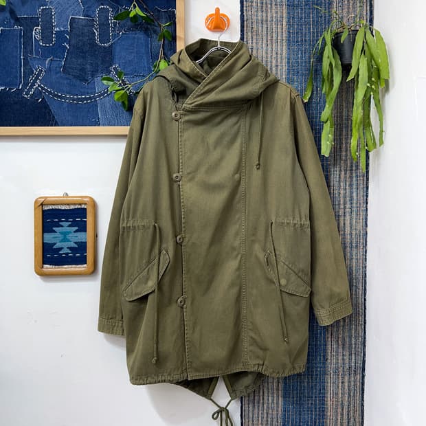👧🏻ICHI  Fishtail Mods Coat
