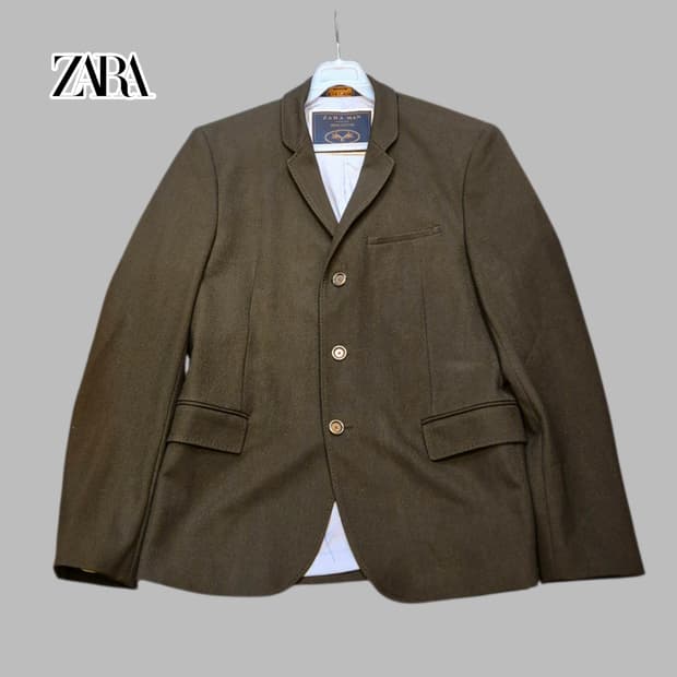 M(95) 자라 카키 블레이져 