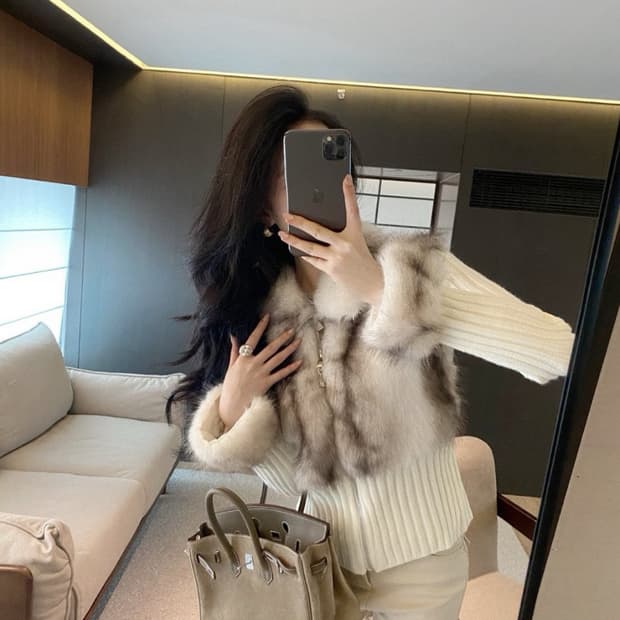 26SS 셀린느 트리밍니트집업