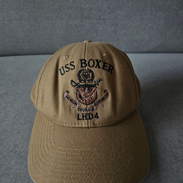 US 해군 모자 USS BOXER LHD4