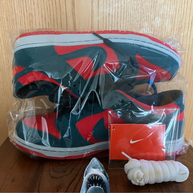 285 나이키 SB 줌 덩크 로우 프로 리버스 샤크 상어 죠스 퍽트