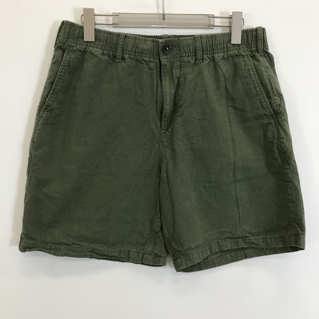 GAP 갭 린넨 시어서커 밴딩 쇼츠 [M]
