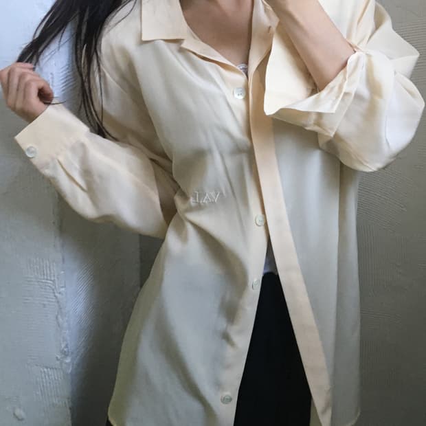 Valentino 발렌티노 90‘s 실크 셔츠