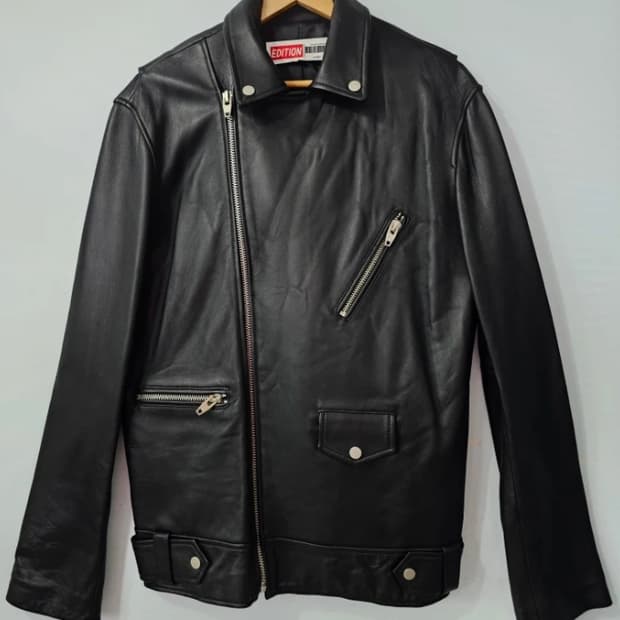 에디션랩 양가죽 라이더 바이크 자켓 105