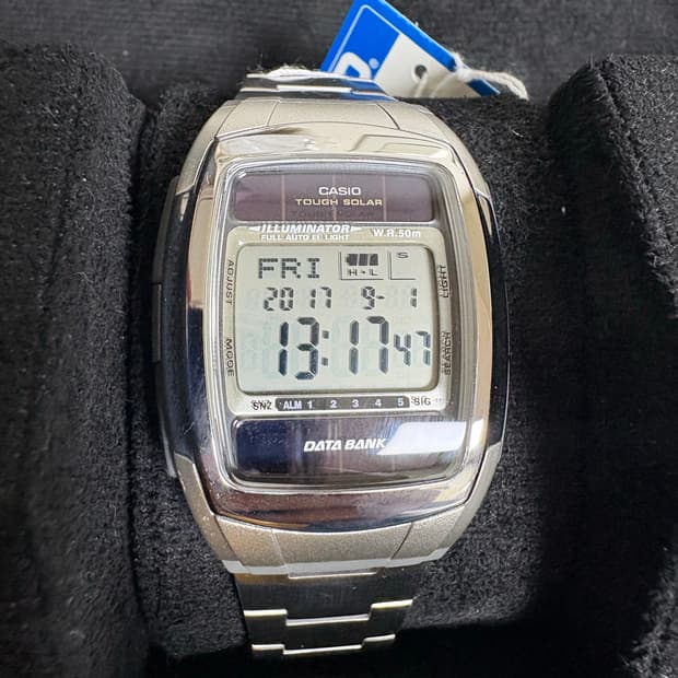 빈티지 카시오 데이터뱅크 db-e30d
