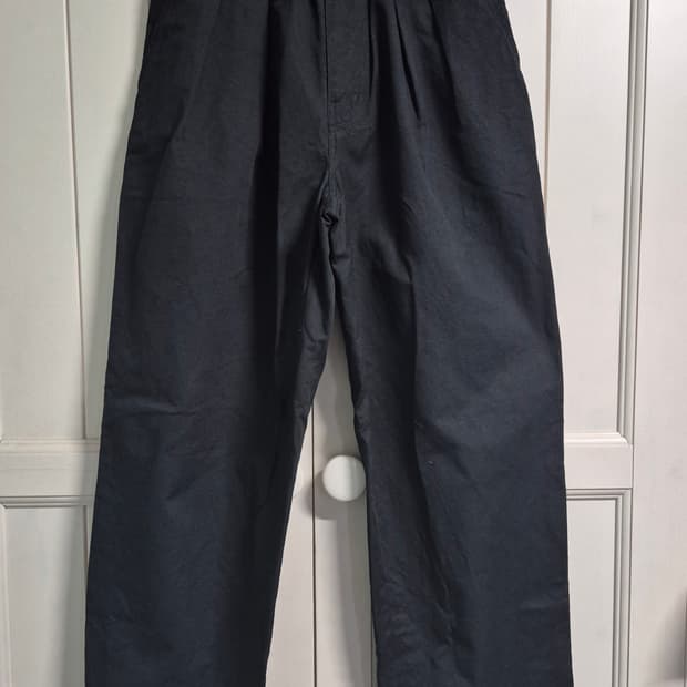 유니폼브릿지 밴딩 치노 팬츠 차콜 M