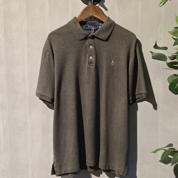 Polo Ralph Lauren 클래식핏 카키 폴로셔츠