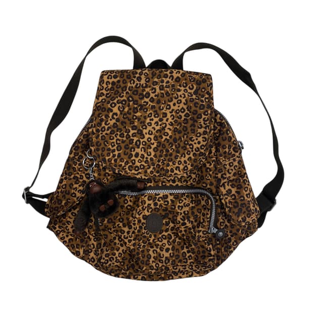 키플링 y2k 갸루 레오파드 백팩
