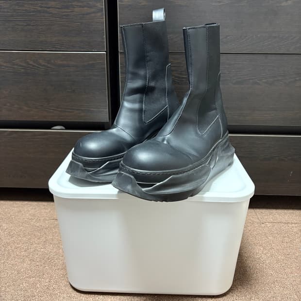 릭오웬스 다크쉐도우 앱스트랙트 부츠 270