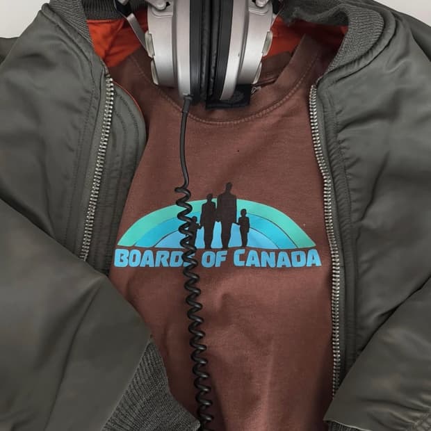 Boards of canada 밴드 티셔츠 반팔 밴드티 빈티지