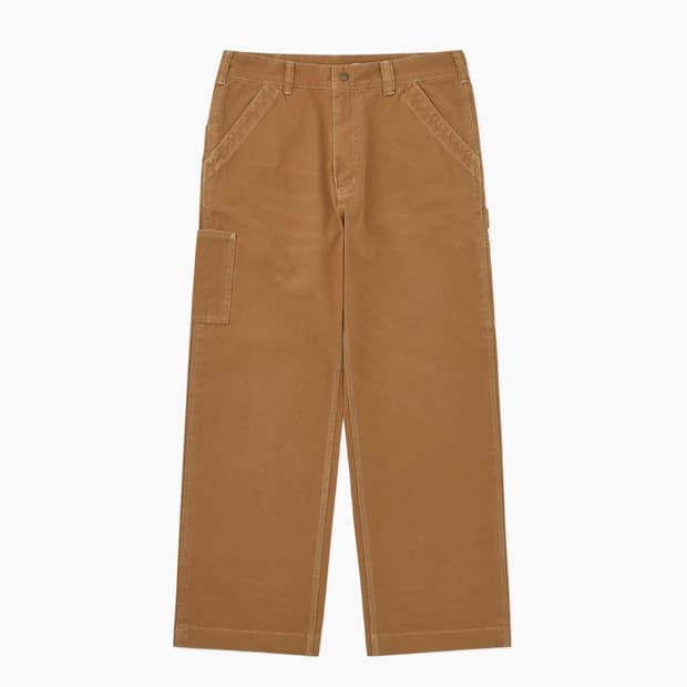 카키스 Khakis Selvedge Logger Pant Brown