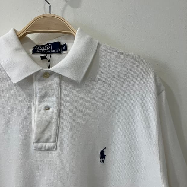 682 폴로 카라 반팔 화이트 pk