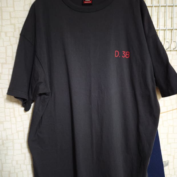 [M] 듀테로 재즈 파이터즈 반팔 티셔츠 빈티지 블랙