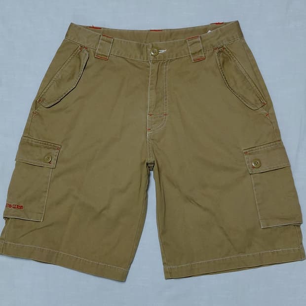 [M] 다후이(Da Hui) 빈티지 카고 쇼츠 카키