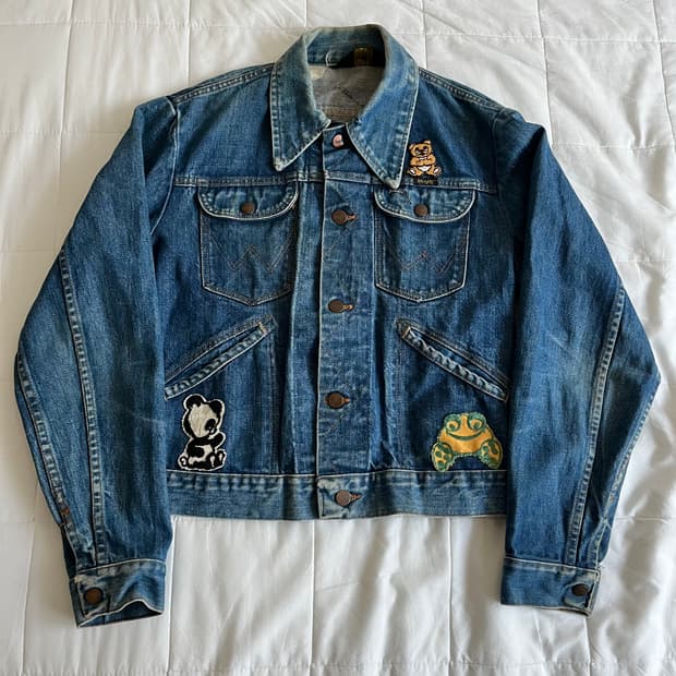 70‘s Wrangler 웨스턴 데님 자켓 
