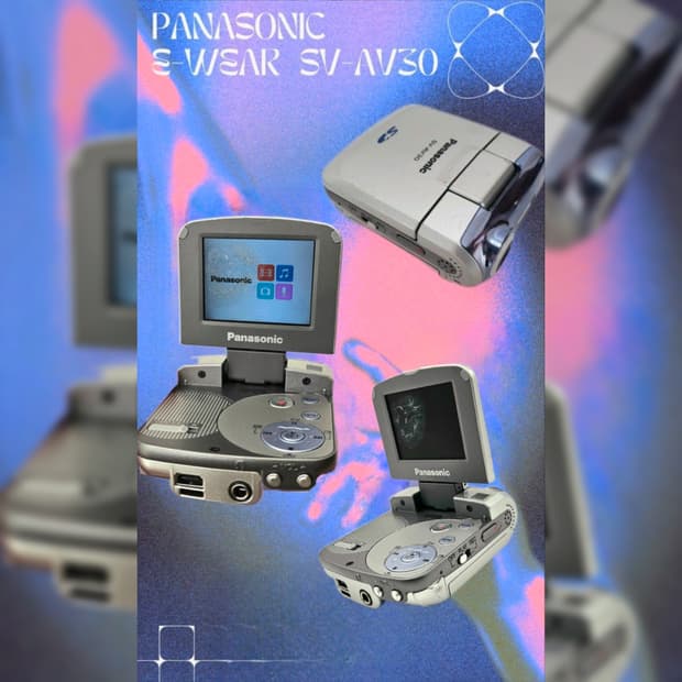 파나소닉 디스냅 SV-AV30 /빈티지 디카