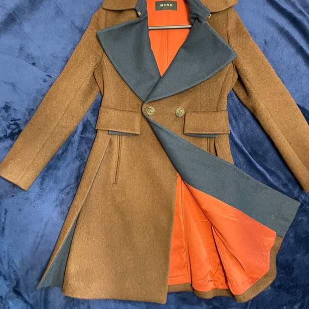 MINE 울 캐시미어 코트