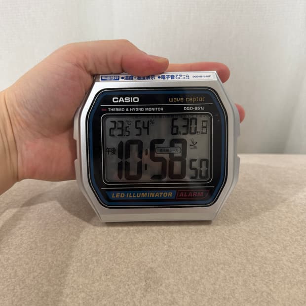 카시오 탁상시계