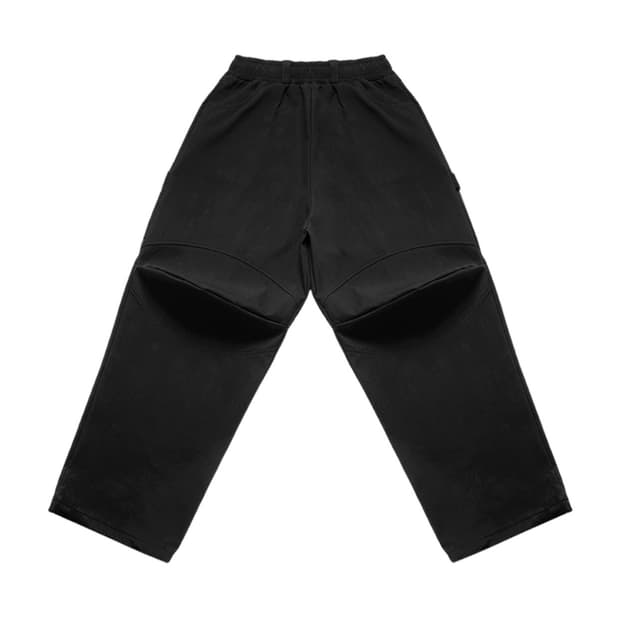 [OS] mjd 엠제이디 X TRSC 3D 니 나일론 팬츠 블랙