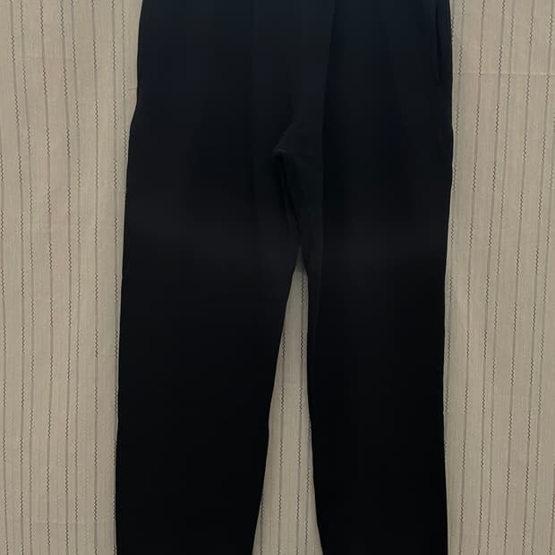 [L] 카키스 블랙 스웻팬츠 