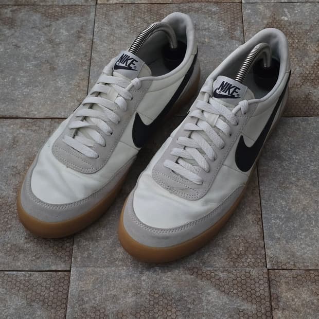 (280)나이키 킬샷 2 레더 오일 그레이 검 