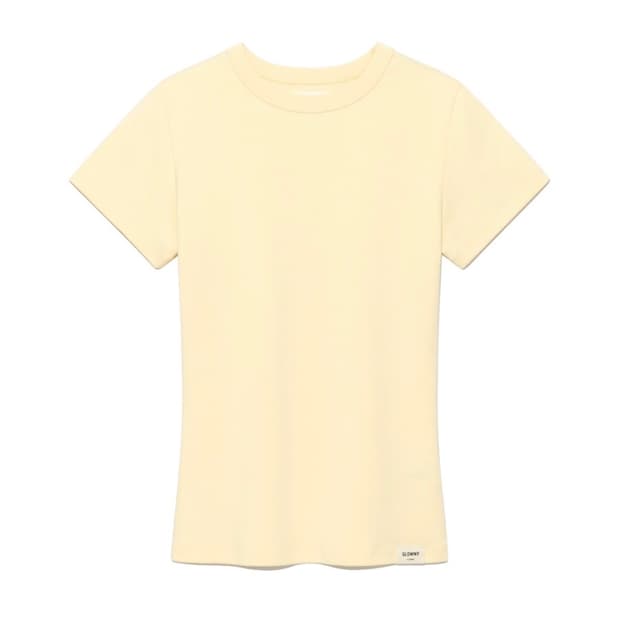 글로니 G Classic Fitted Tee (Butter)