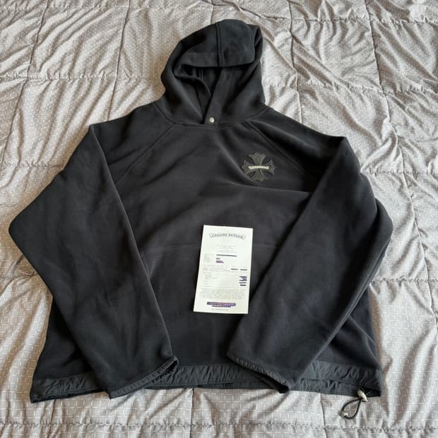 [새상품] 크롬하츠 플러스 패치 스크롤 후드 L