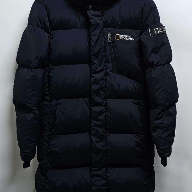 내셔널지오그래픽 여성 구스롱패딩 XS