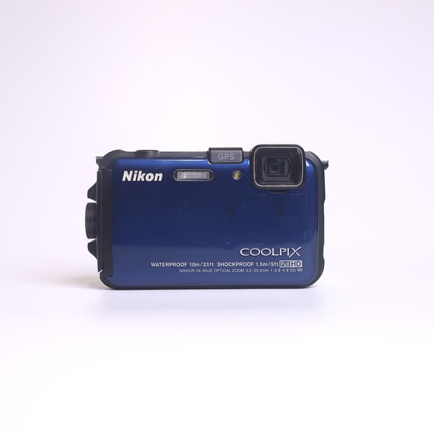 니콘 쿨픽스 AW100 블루 (이체 시 할인)