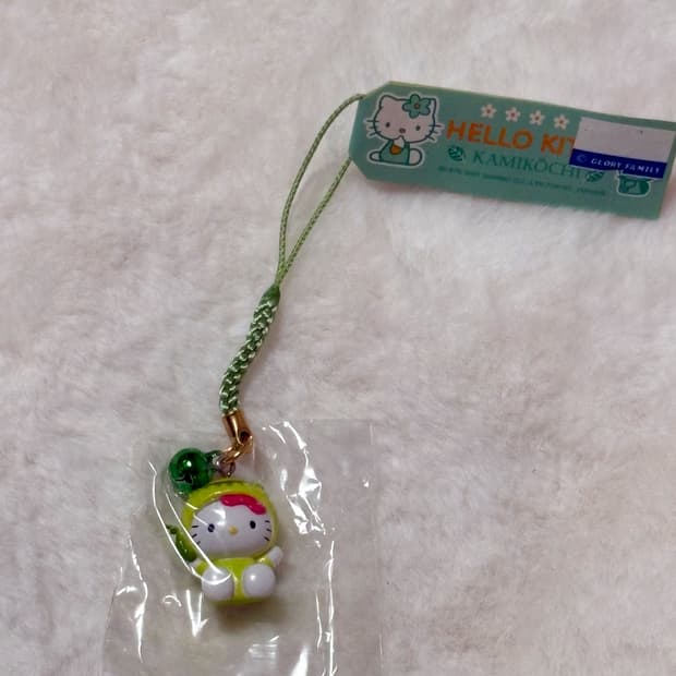 (이체시에눌) 2001년 고전키티 신슈 상고지 지역한정 갓파 키티 키링