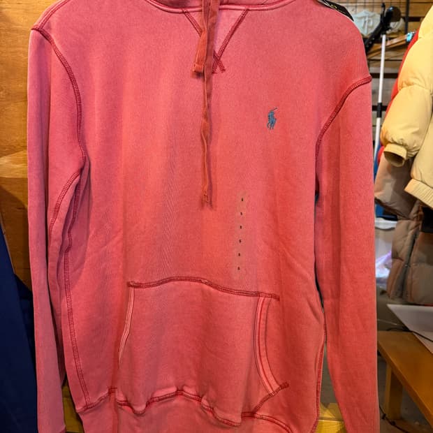 폴로 랄프로렌 피그먼트 후드티