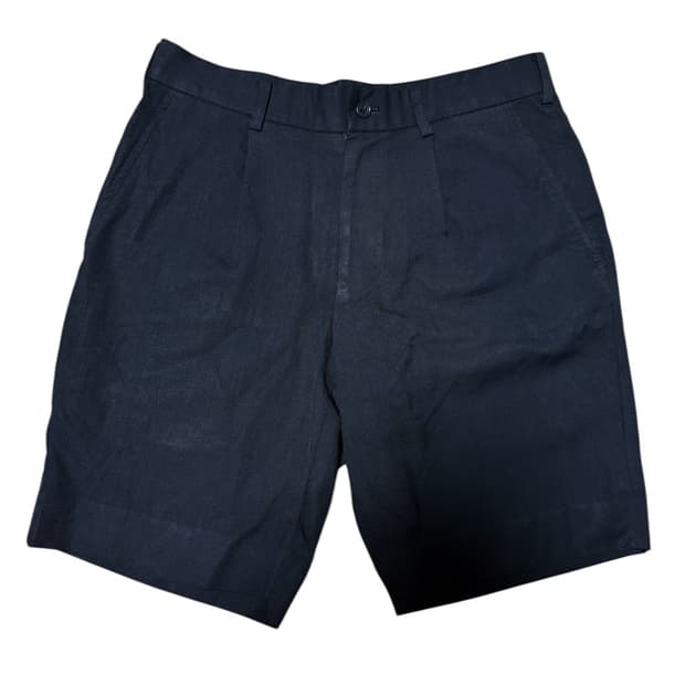 꼼데가르송 블랙 울 숏팬츠