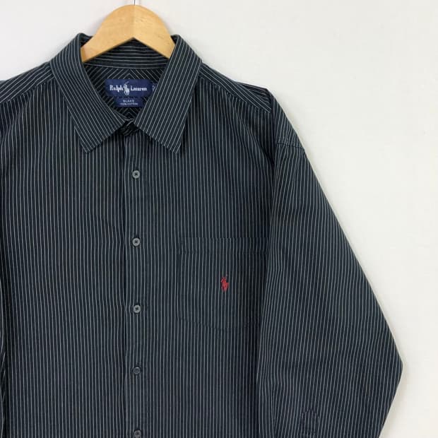 Xxl 폴로 블랙스트라이프 셔츠