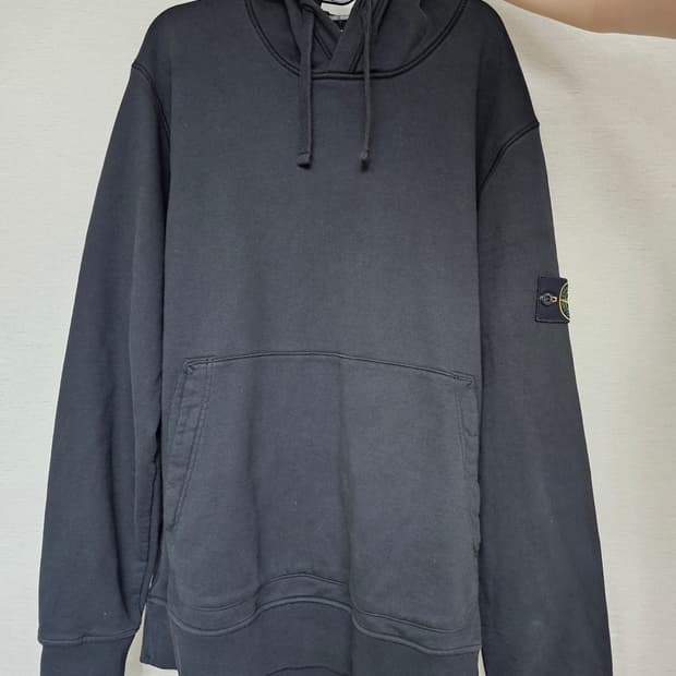 스톤아일랜드 와펜 후드 블랙XXL