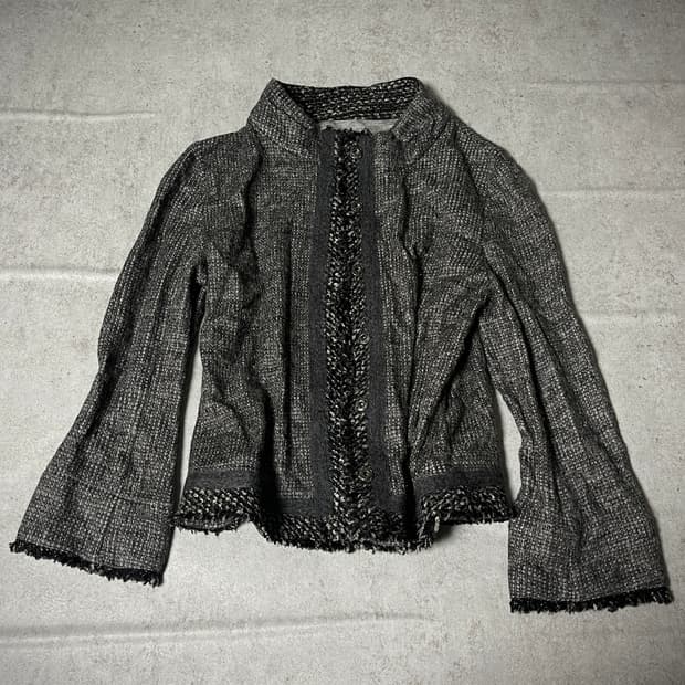 (Japanese vintage)tweed jacket