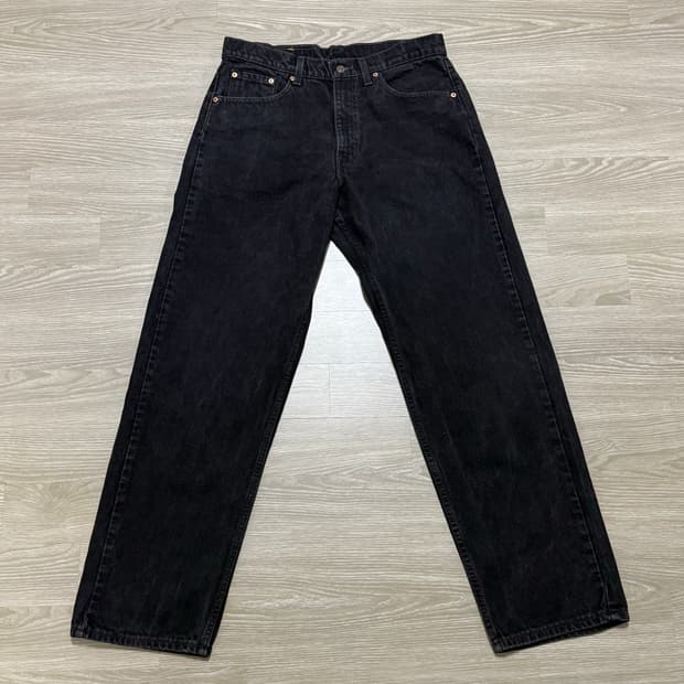 90s 리바이스 565 블랙 33x32 USA made