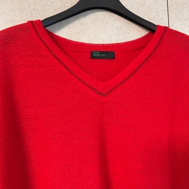 베네통 린넨 니트