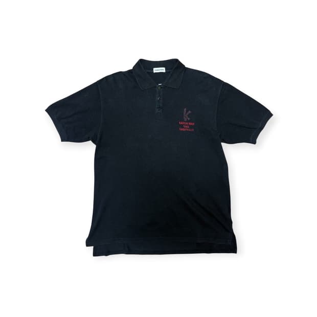 Kansai Yamamoto Embroidery Polo Shirt