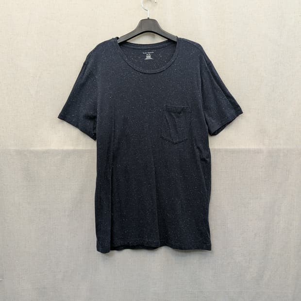 클럽 모나코 포켓 반팔 티셔츠 네이비