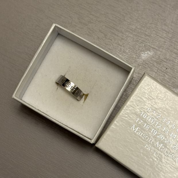 [xs] 마르지엘라 넘버링반지 유광