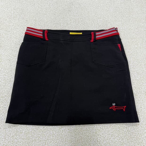 [79] 루이까스텔 여성 골프 블랙 스커트 치마 1231T1