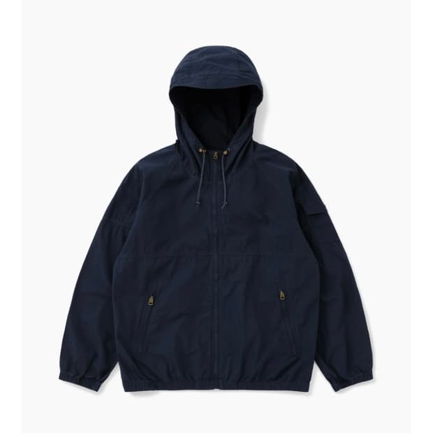 카키스 Hooded Wind Jacket Navy M