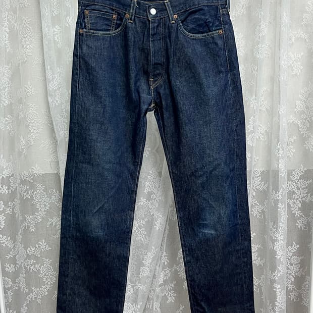 32) 리바이스 505 생지 데님