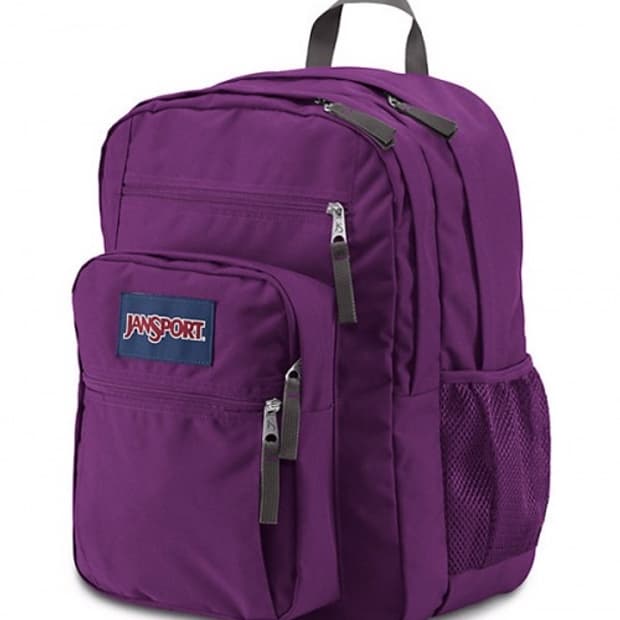 잔스포츠 빅스튜던트 백팩 퍼플